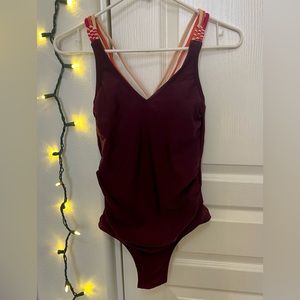 Women’s one piece swimsuit, size S